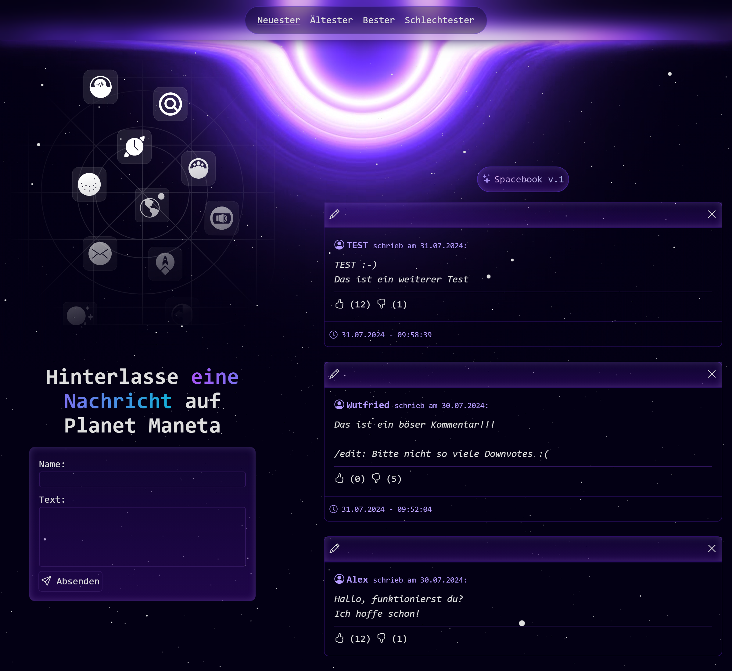 Project SpaceBook